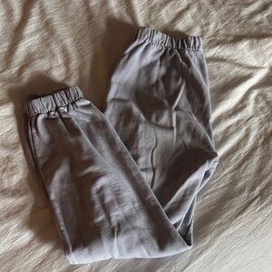 Brandy Melville Gray/Purple Sweatpants